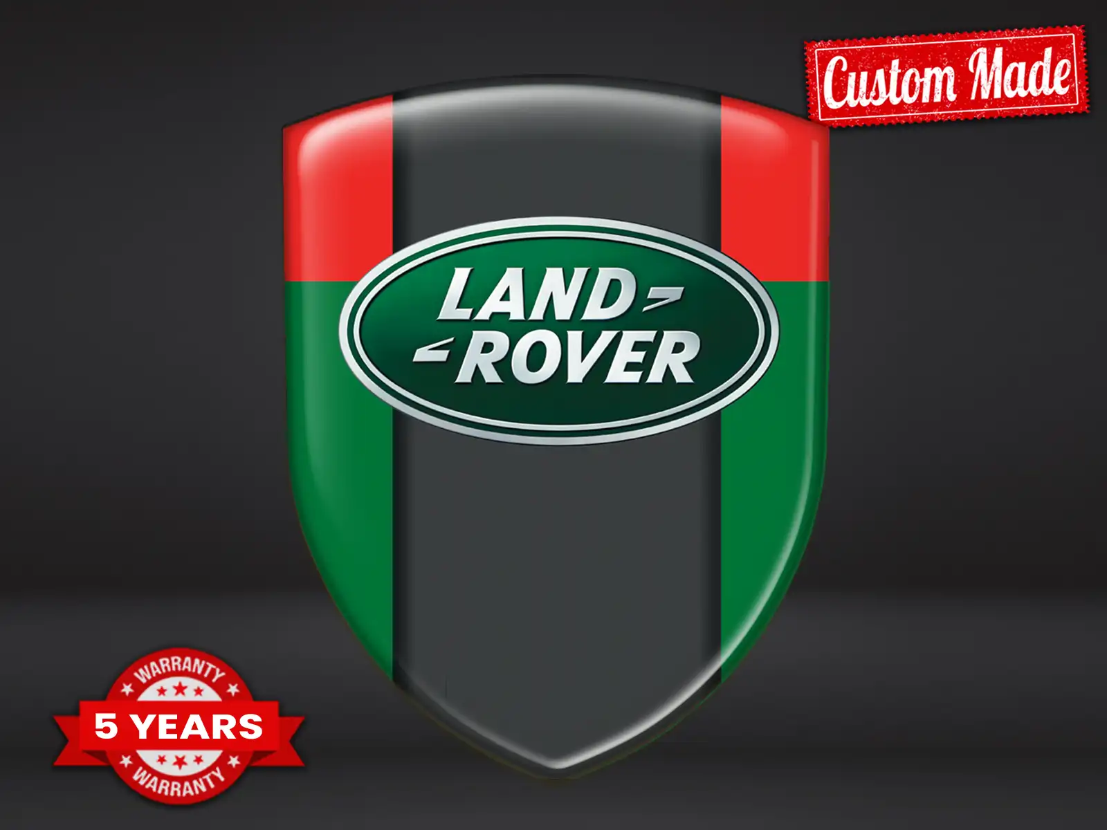 Land Rover Doming Aufkleber Auto Premium Minimalistisch Robust